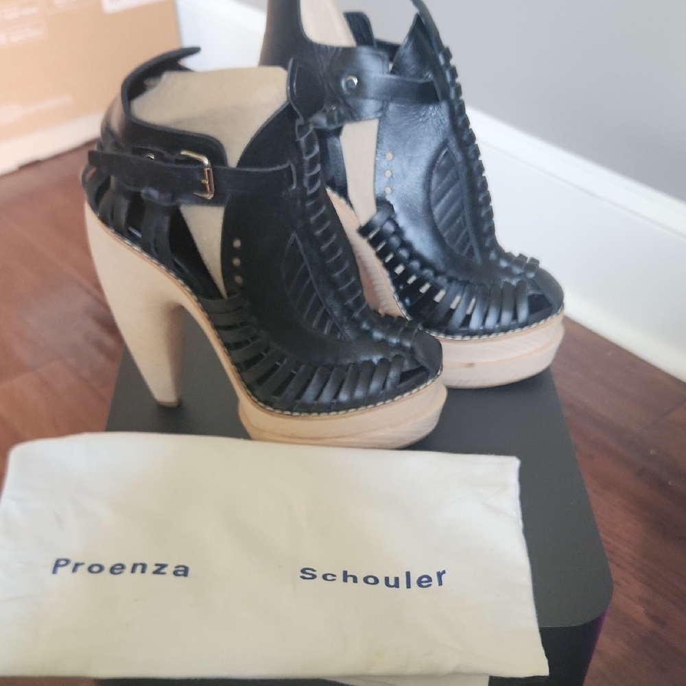 Proenza Schouler Black Women's Heeled Sandals